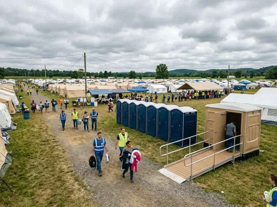 disaster-relief-camp-restrooms-010 — frequently asked questions, Dumpster & Portable Bathrooms Rental in Lebanon, IN